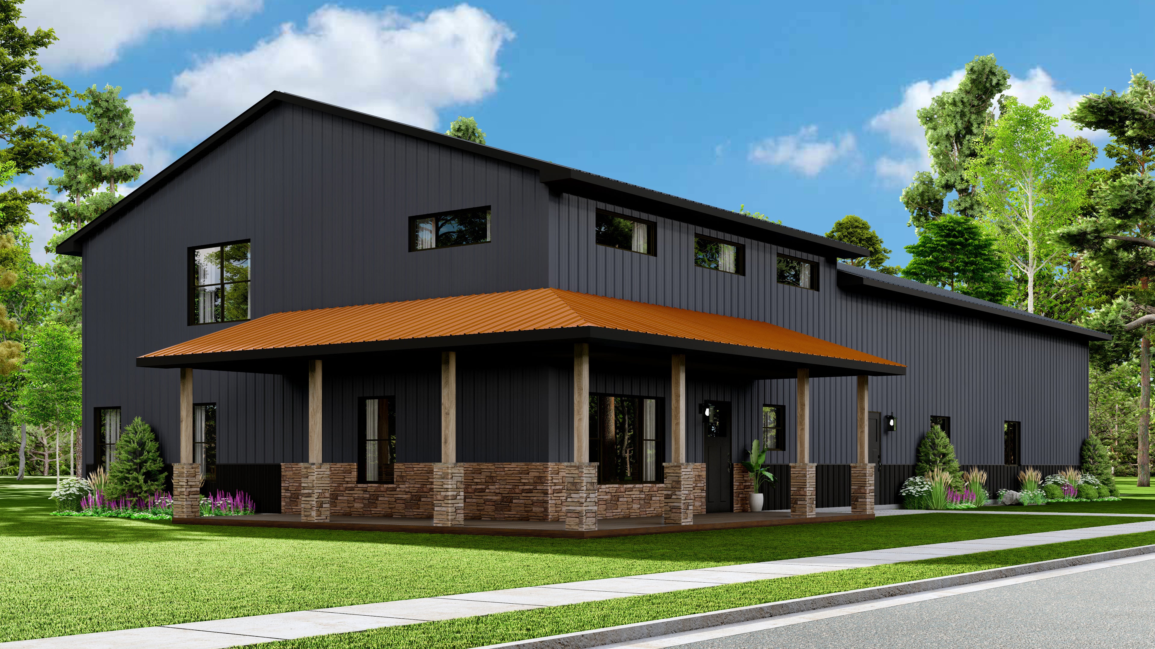 B-H KEYSTONE POLE BARN 1948-96