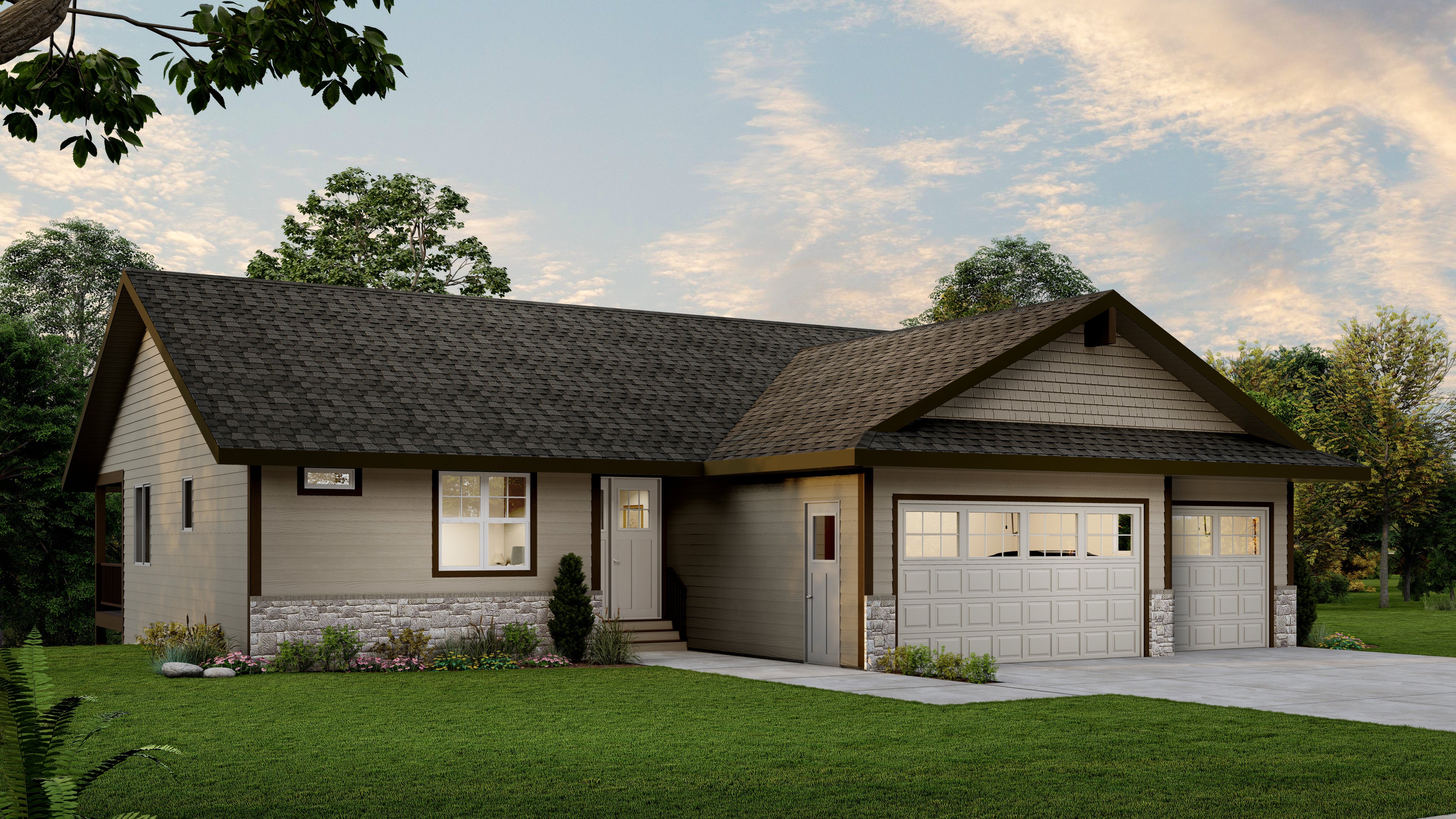 B-H THREE FORKS TRADITIONAL 2938-58