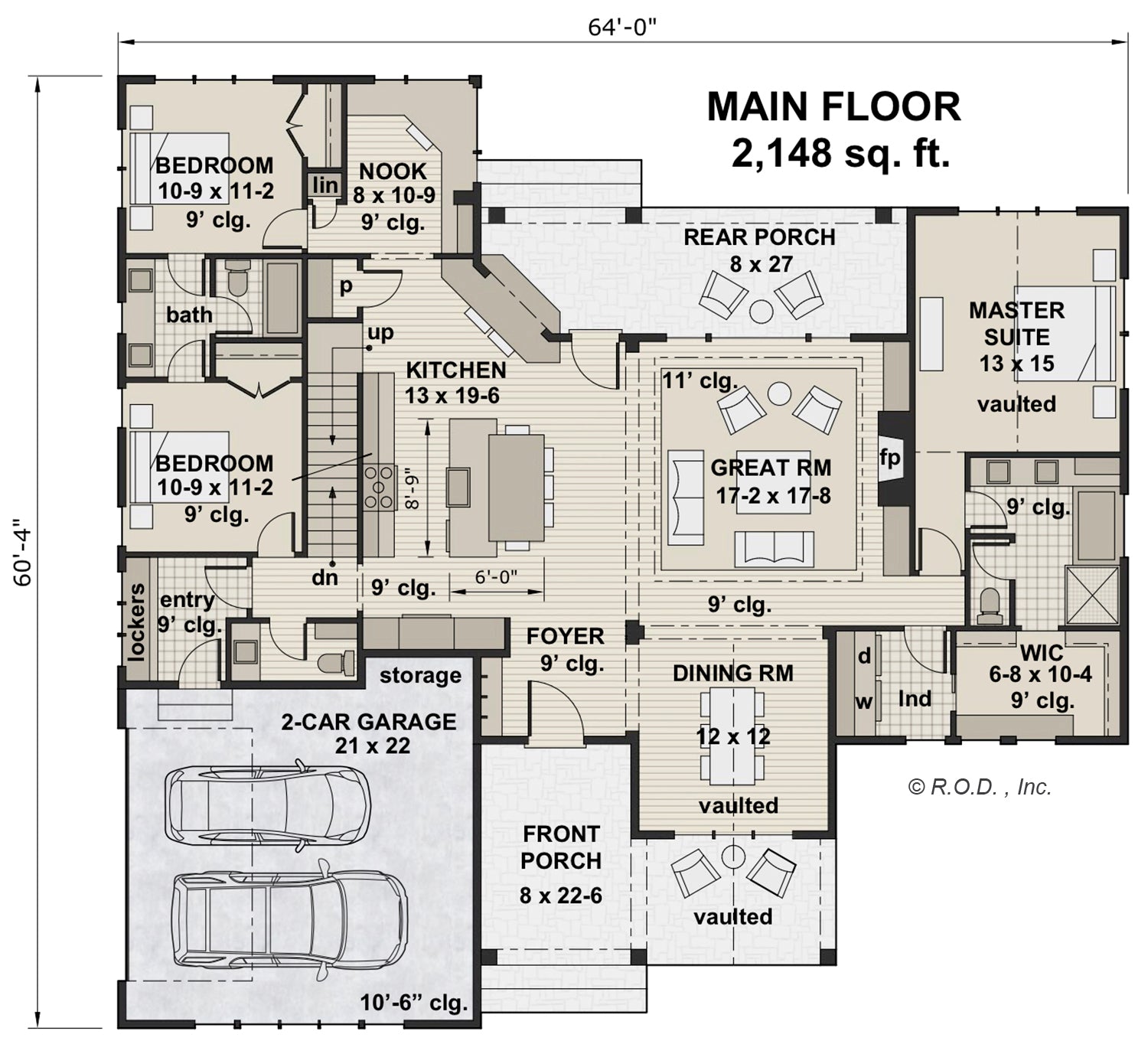 R-O PINE MIST ACRES CL18018 2148-64