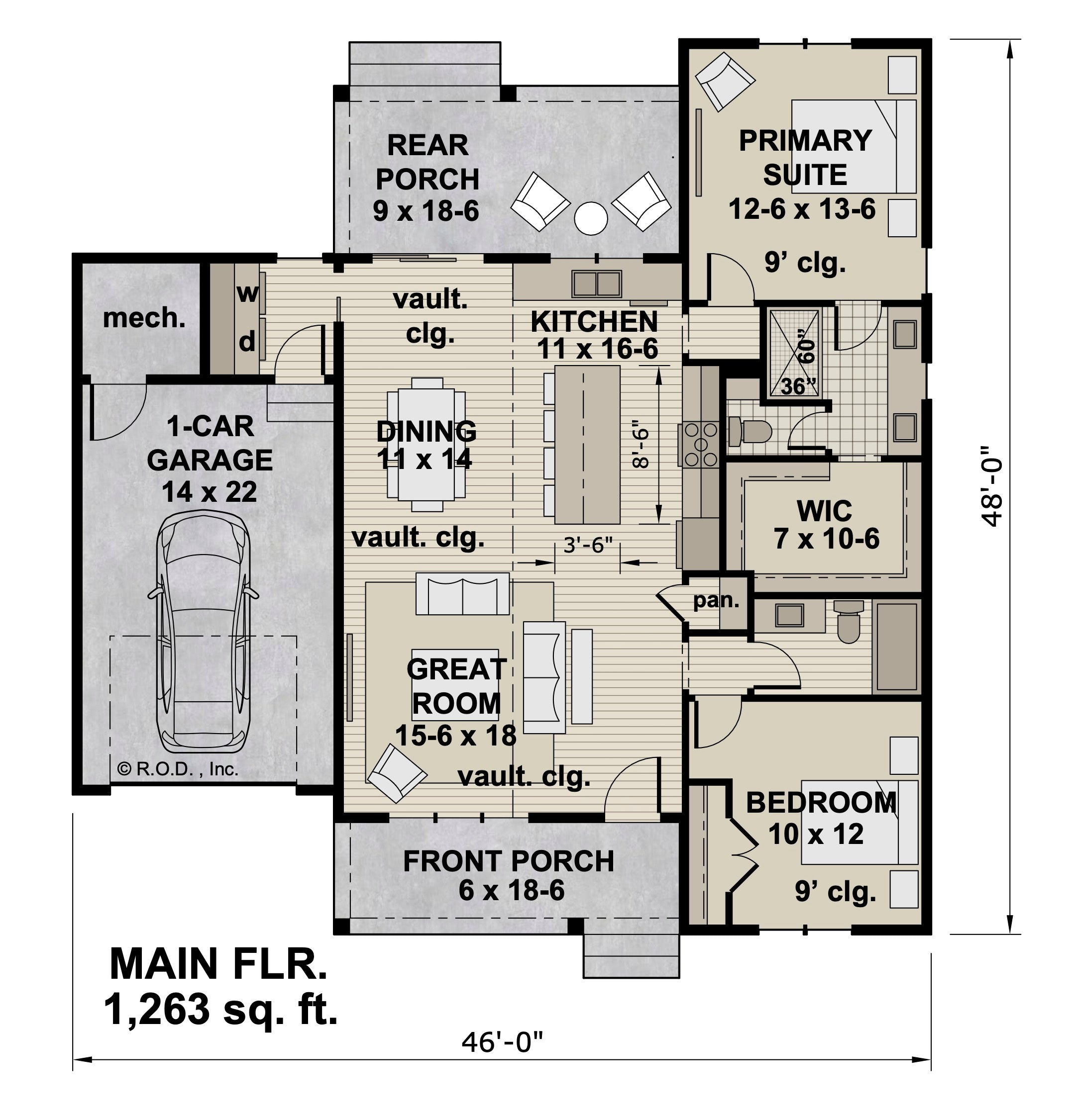 R-O GREENSBORO CL24040-2A 1263-46