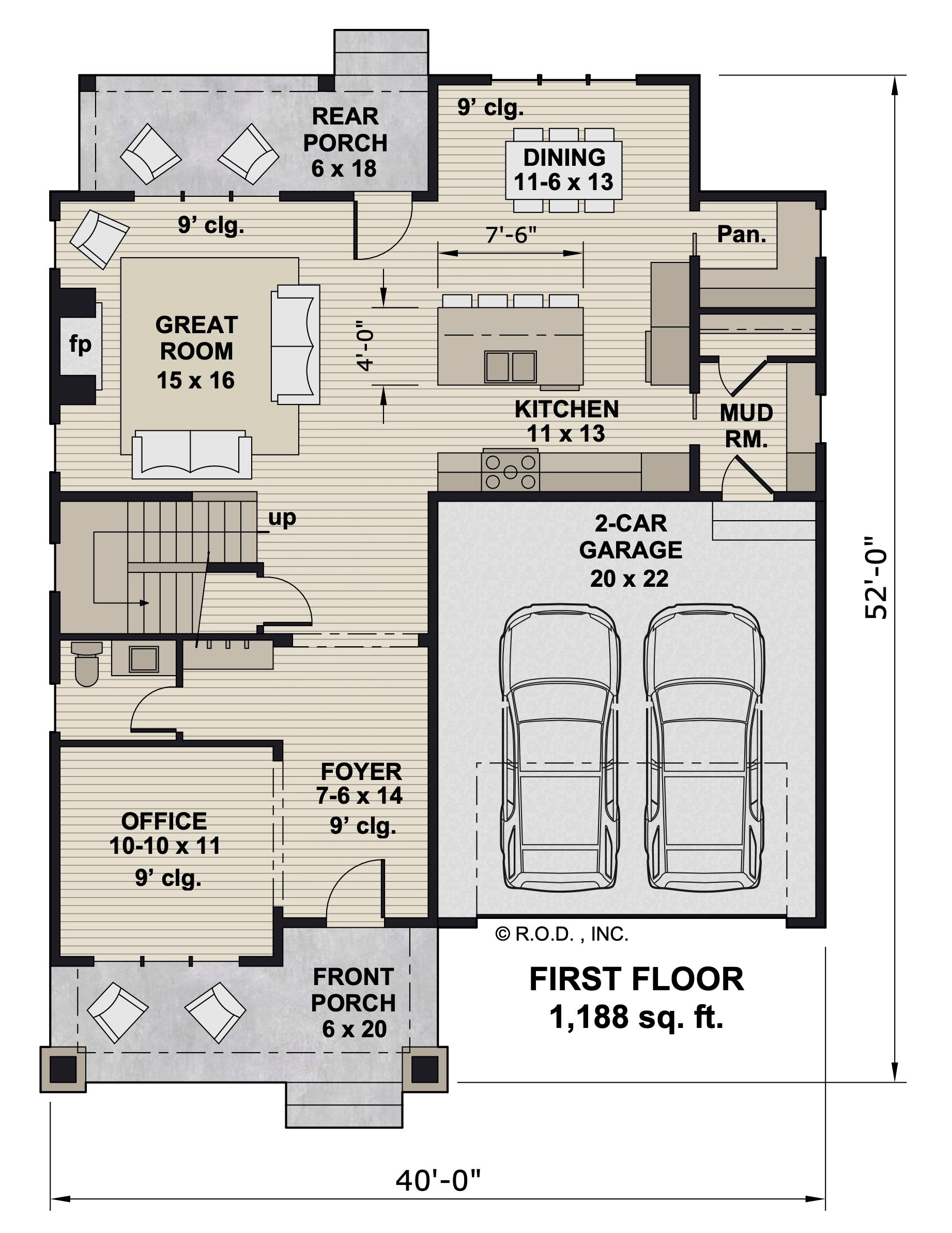 R-O BRIARWOOD CL25001-3B 2476-40