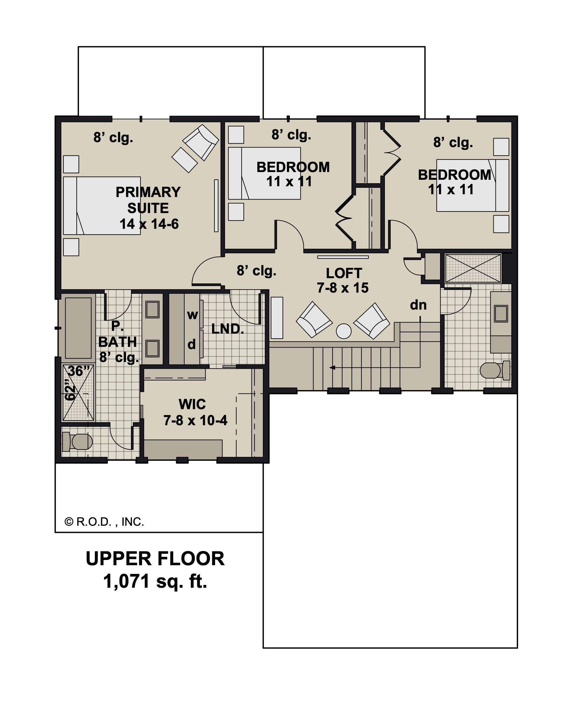 R-O COTTAGE GROVE CL25003-1C 2216-40