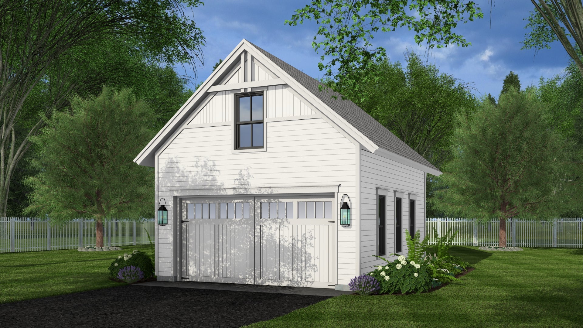 R-O TWO CAR GARAGE CL-GAR-11-1 500-20