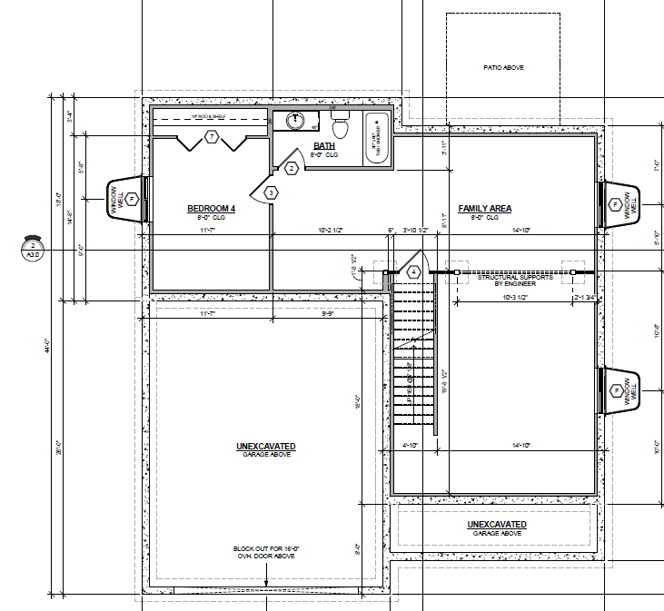 BH RUSHMORE TRADITIONAL BASEMENT 3050-41